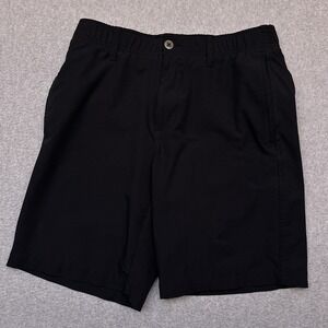 Under Armour UA Storm Tech Golf Shorts Mens 30* Black 9" Inseam Stretch 1377302
